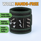 Work hands-free: fewer trips up the ladder, nothing rolls away, finish faster
