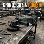 Grind, cut and polish - metal and masonry, with power and control