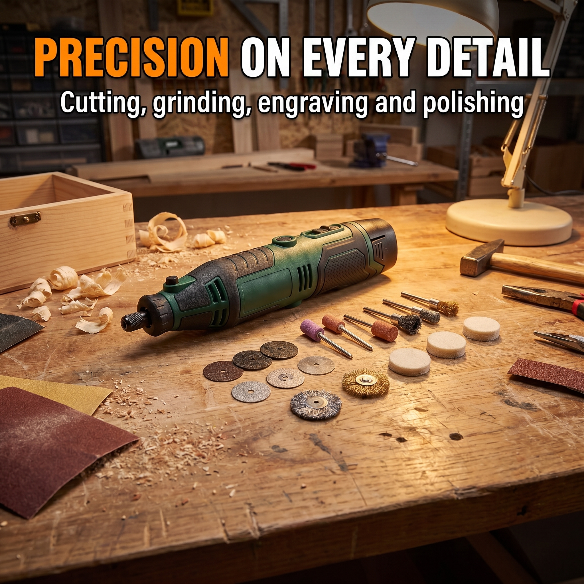 Precision on every detail - cutting, grinding, engraving and polishing