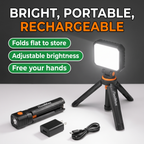 Bright portable rechargeable