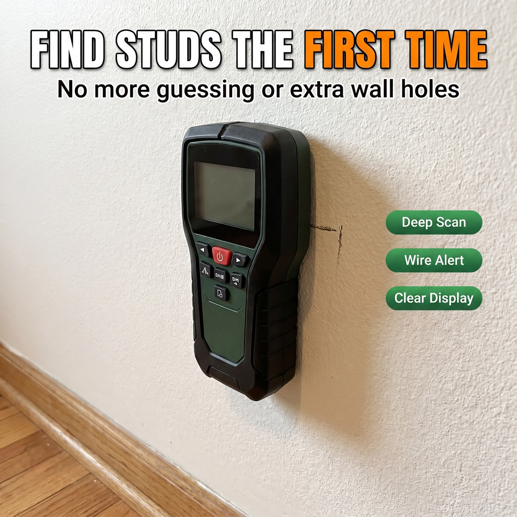 Find studs the first time