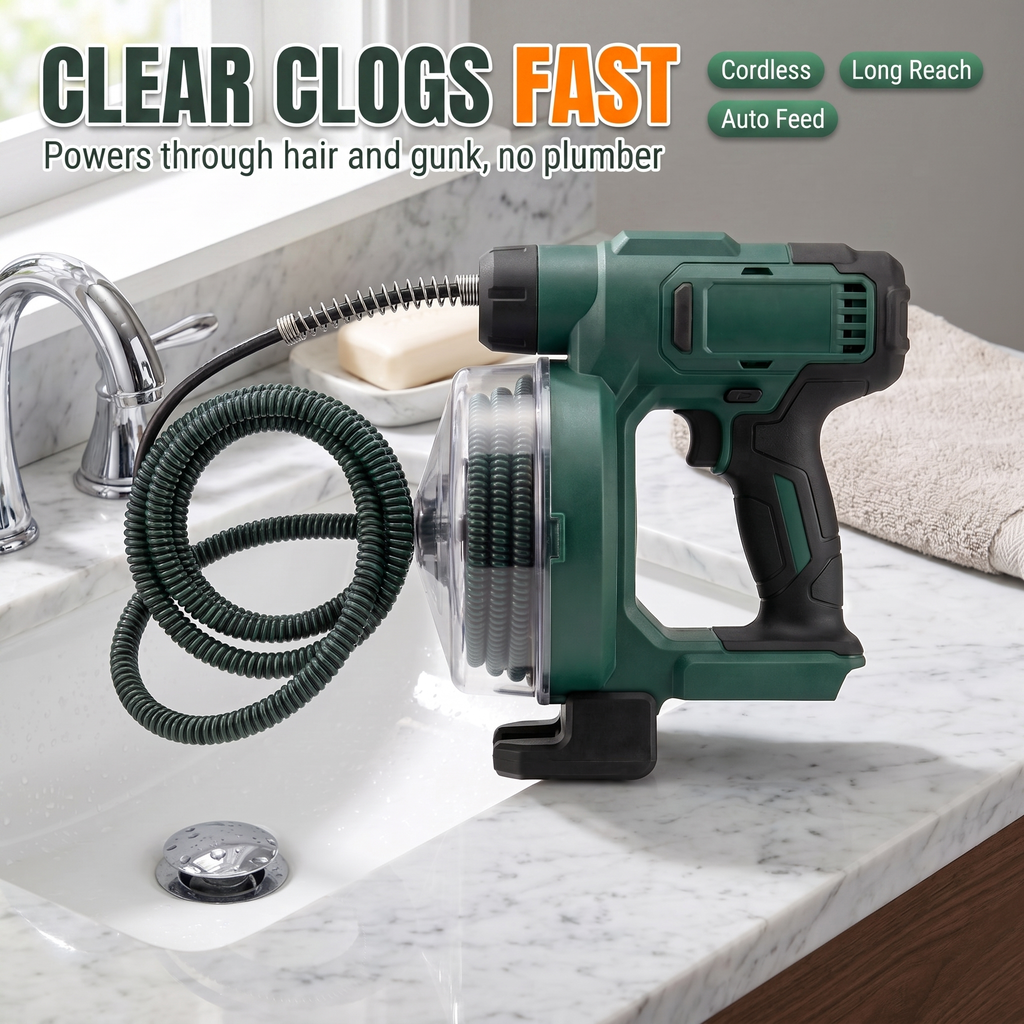 Clear clogs fast