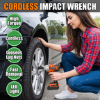 Cordless impact wrench features