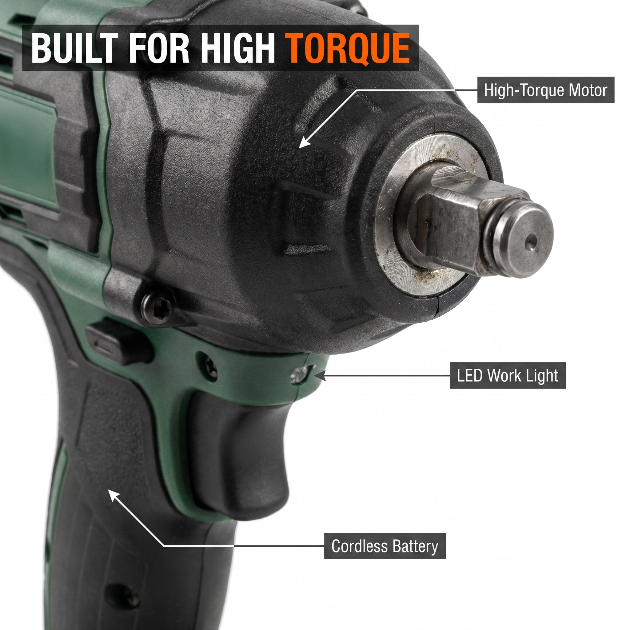 Built for high torque