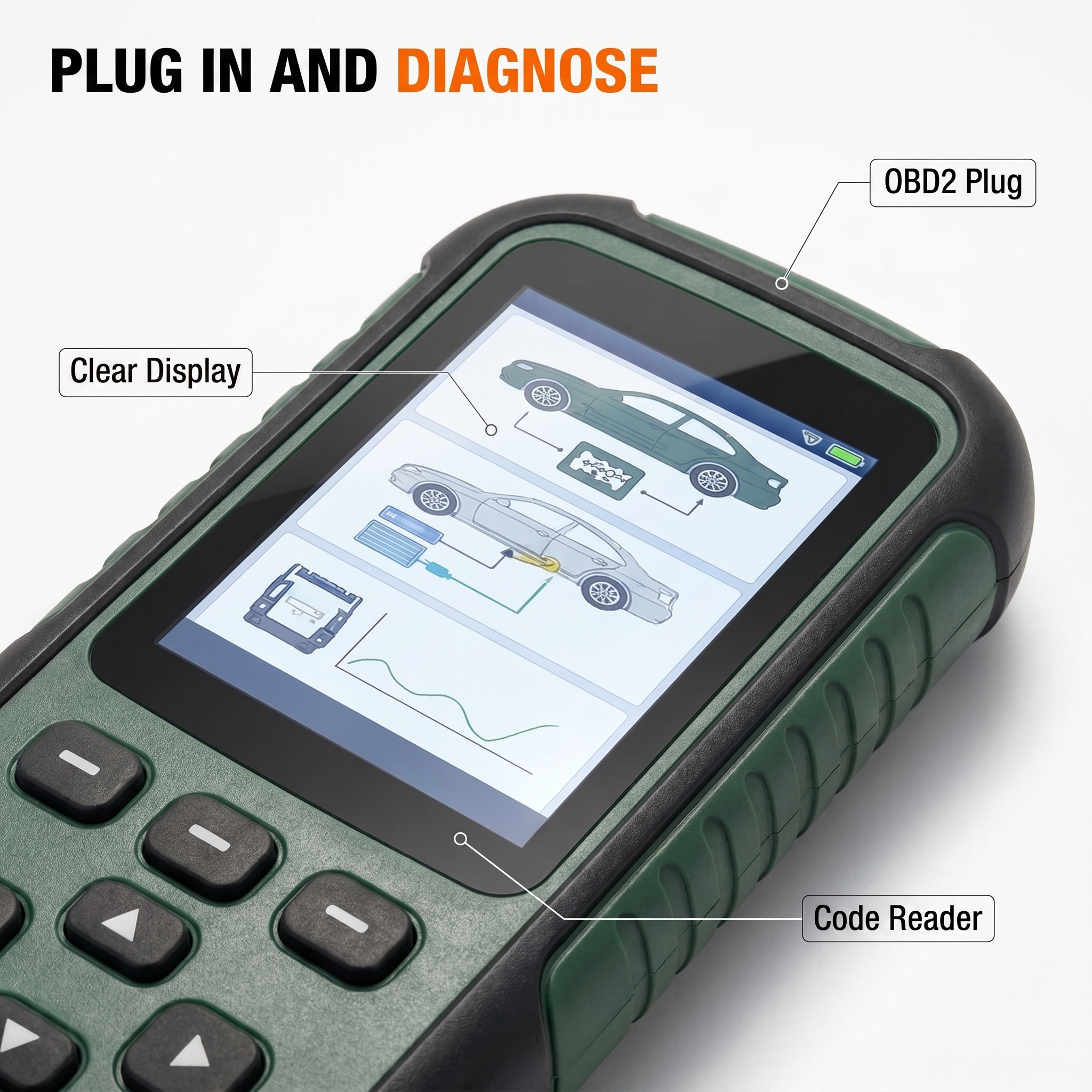 Plug in and diagnose