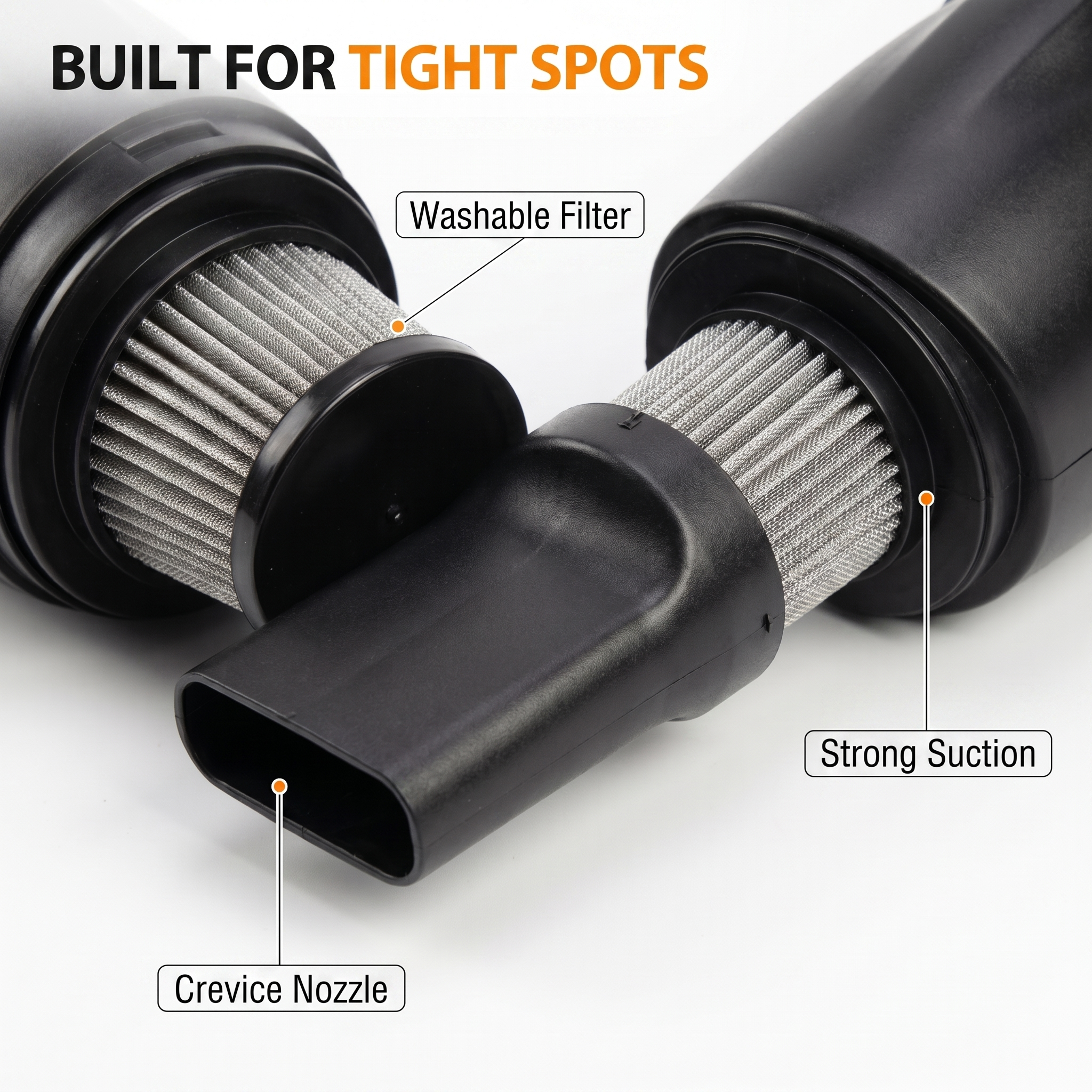 Built for tight spots