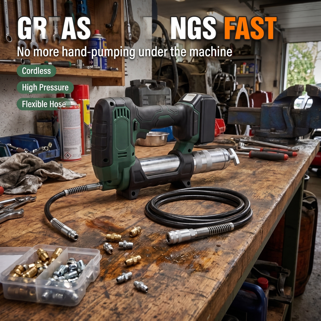 Grease fittings fast