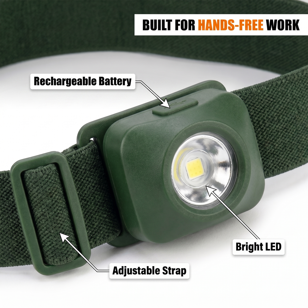 Built for hands-free work