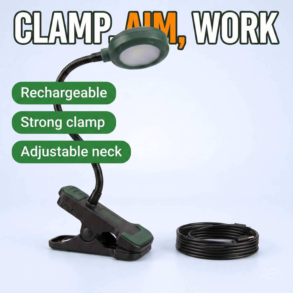 Clamp aim work
